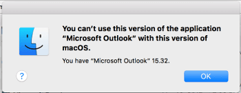 outlook for mac won